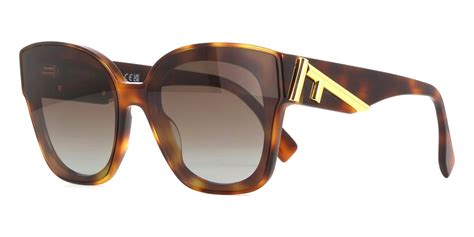 очки fendi first|Fendi First FE40098I Square Sunglasses .